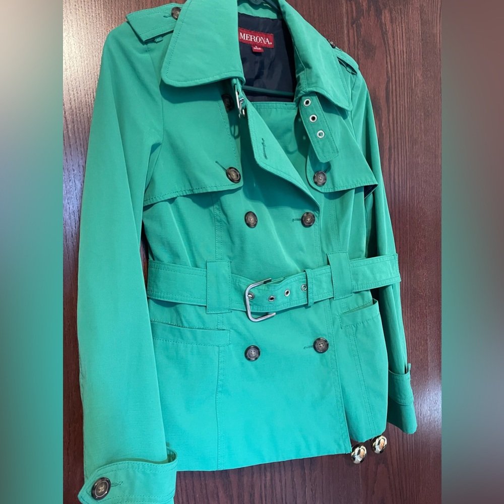 Kelly green Merona waist length jacket